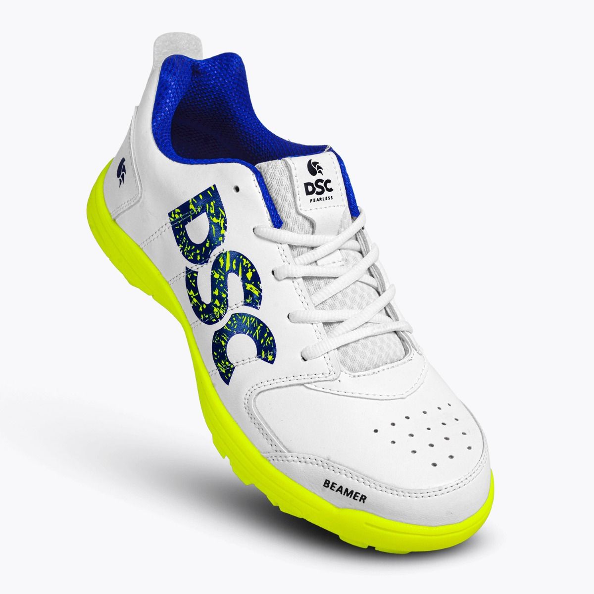 beamer fluro green cricket shoes m 1