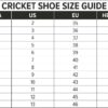 DSC Shoes Size Chart DSC Shoes Size Chart