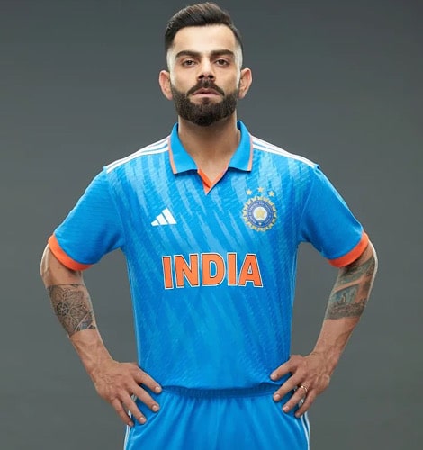 Adidas India Cricket Player Jersey