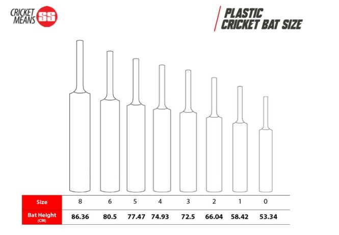 SS Plastic Cricket Bat