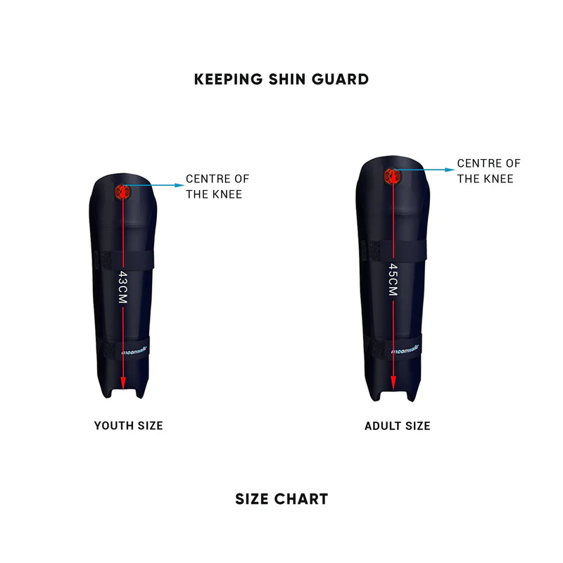 Moonwalkr Keeping Shin Guards - BLUE