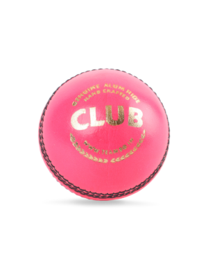 SG Club Pink Cricket Leather Ball (SG Pink Ball)