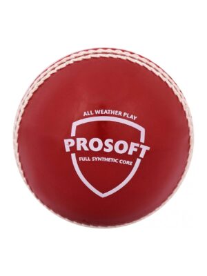 SG Prosoft Synthetic Cricket Ball (Red)