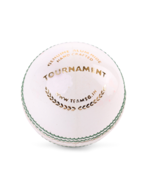 SG Tournament White Cricket Leather Ball