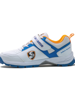 TeamSG SG CENTURY 6.0 Cricket - Sleek Design in White/Royal Blue/Orange for Optimal Performance TeamSG SG CENTURY 6.0 Cricket - Sleek Design in White/Royal Blue/Orange for Optimal Performance