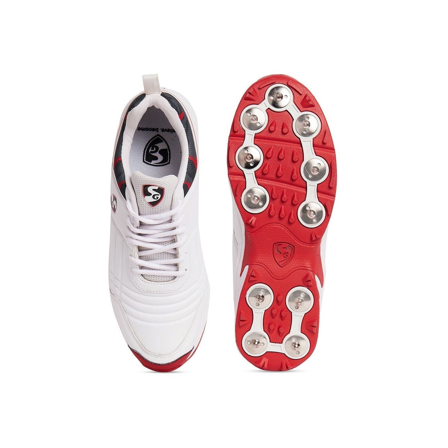 TeamSG SG Savage Spikes 1.0 Cricket Sports Shoes: Elevate Your Game with Precision Footwear (5) TeamSG SG Savage Spikes 1.0 Cricket Sports Shoes: Elevate Your Game with Precision Footwear — view 5