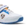 TeamSG SG CENTURY 6.0 Cricket - Sleek Design in White/Royal Blue/Orange for Optimal Performance — view 4